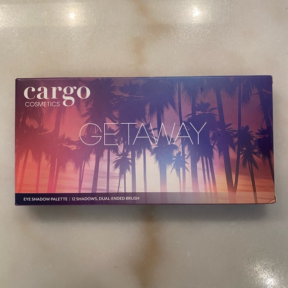 NEW Cargo Cosmetics GETAWAY 12-Pan Eye Shadow Palette - Picture 10 of 10